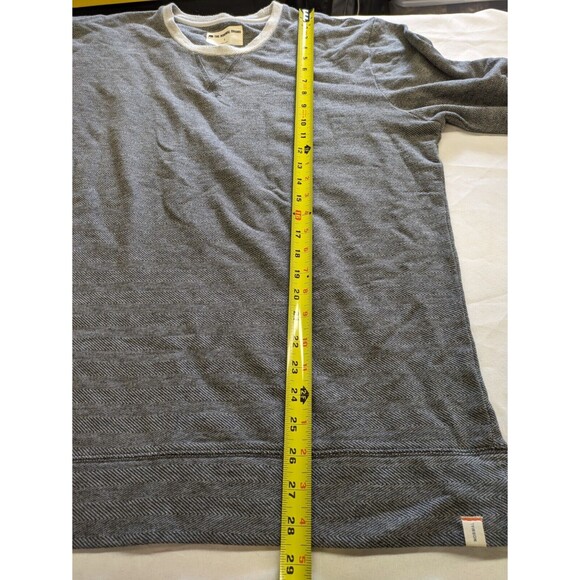 The Normal Brand Sweatshirt Mens Large Crew Neck Pullover 100% Cotton Gray - Picture 8 of 8